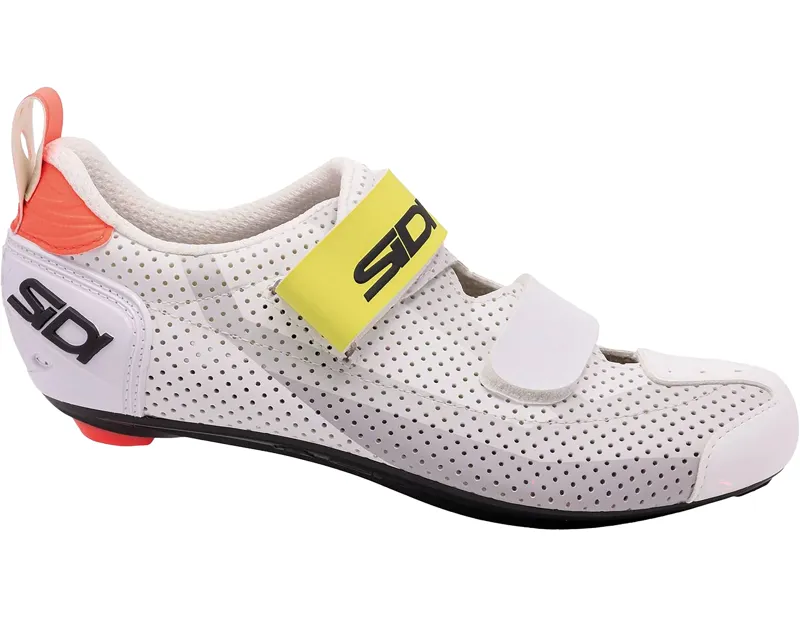 Sidi T-5 Air tri road shoes in Grey/White/Yellow
