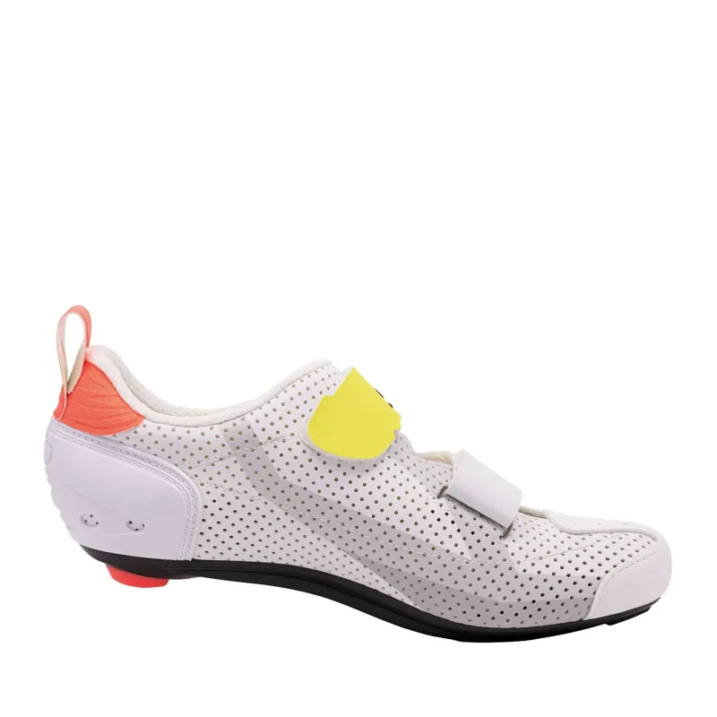 Sidi T-5 Air tri road shoes in Grey/White/Yellow-1