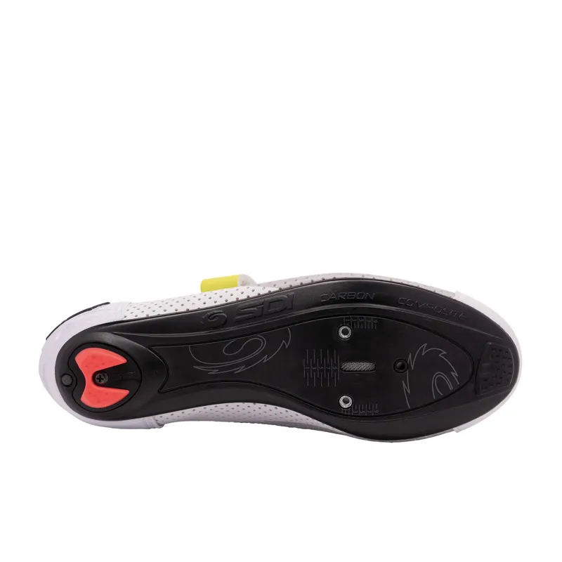 Sidi T-5 Air tri road shoes in Grey/White/Yellow-2