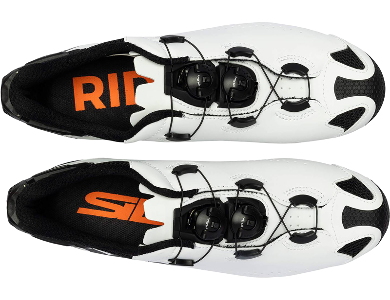Sidi Tiger 2S SRS MTB Shoes in White/Black-2