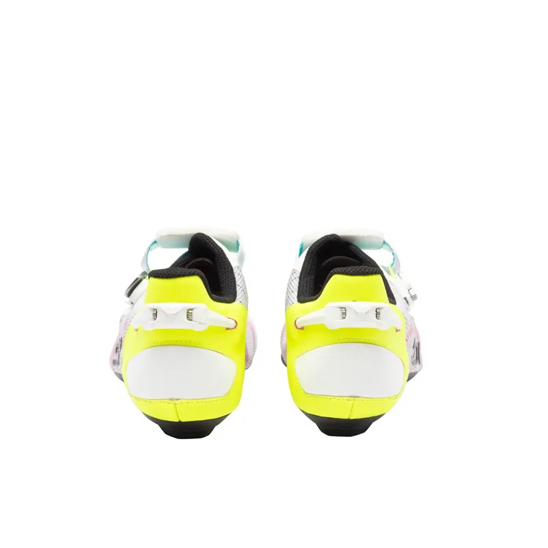 Sidi Wire 3 road shoes in White/Yellow Fluo-4