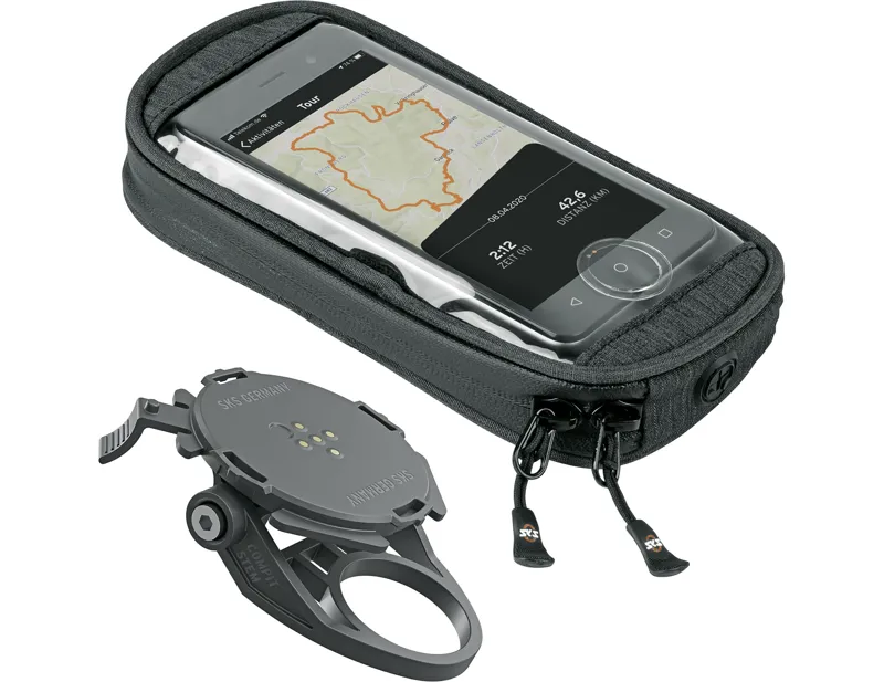 Balfes Bikes Sks SKS Compit Stem and Com/Smartbag Set in Black | Free postage over £30, £10 off first order, price match & 0% finance.