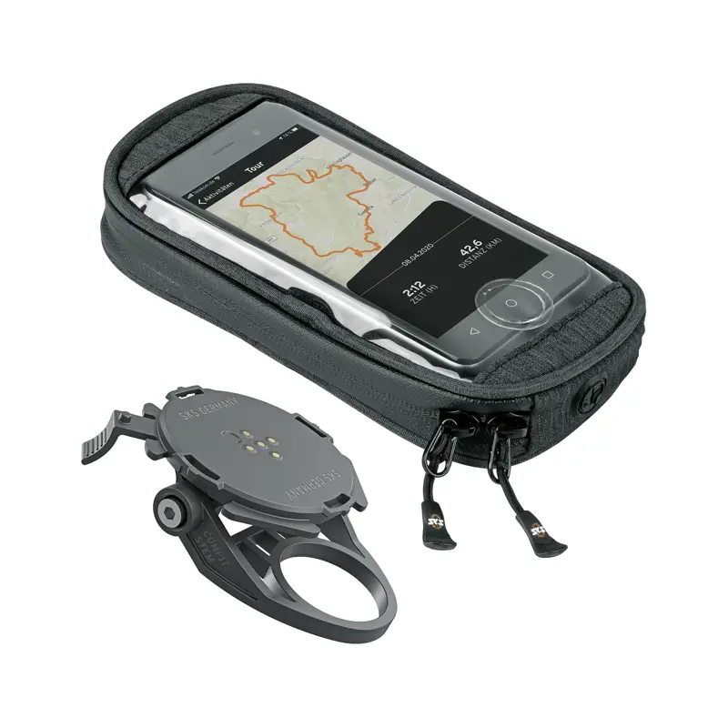 Balfes Bikes Sks SKS Compit Stem and Com/Smartbag Set in Black | Free postage over £30, £10 off first order, price match & 0% finance.