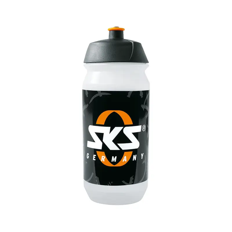 Balfes Bikes Sks SKS Logo Waterbottle 500ml in Black | Free postage over £30, £10 off first order, price match & 0% finance.