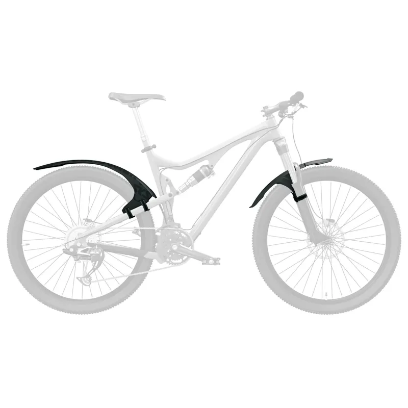 SKS Mudrocker Mudguard Set in Black-1