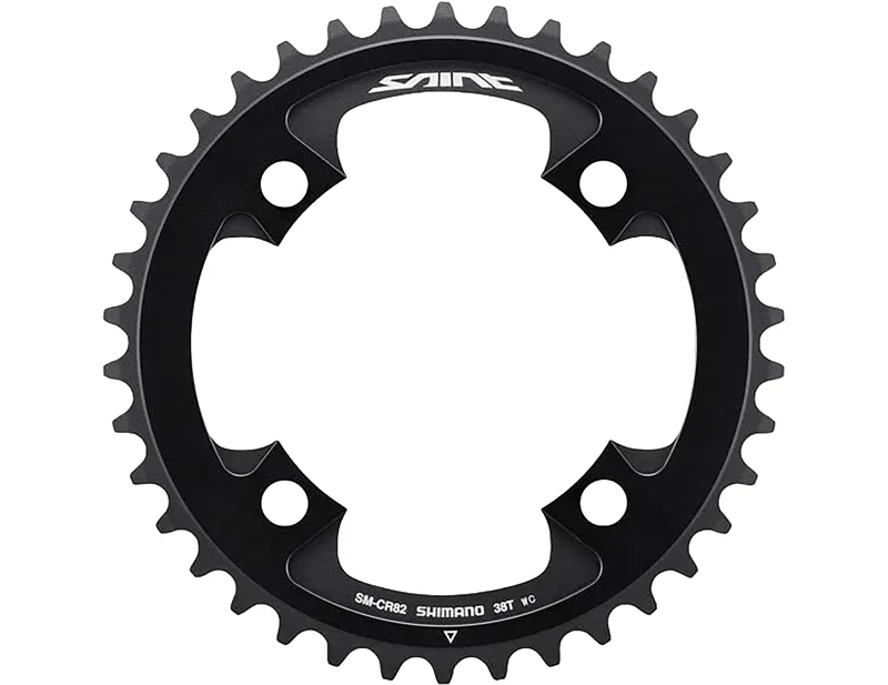 Balfes Bikes Shimano ChainRING M820 Saint CR82 - 38 teeth in black | Free postage over £30, £10 off first order, price match & 0% finance.