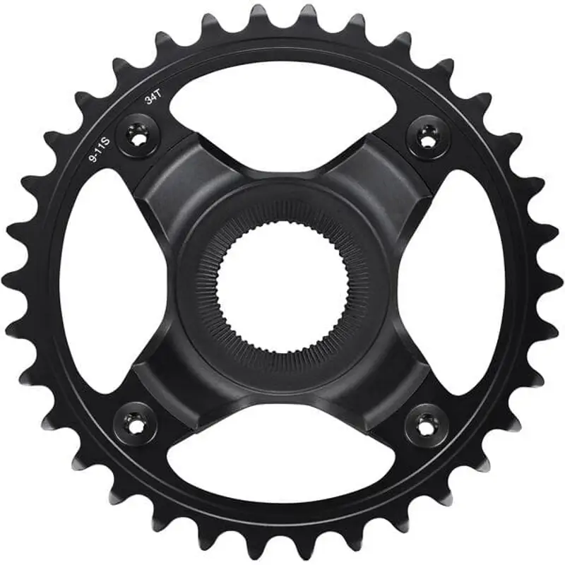 Balfes Bikes Shimano SMCRE70B 11spd 34T Chainring Black | Free postage over £30, £10 off first order, price match & 0% finance.
