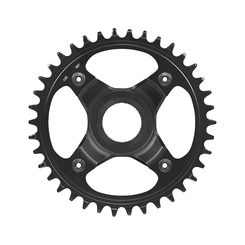 Balfes Bikes Shimano SM-CRE80-12-B 12spd DCE single chainring - 38T - chain line 53mm | Free postage over £30, £10 off first order, price match & 0% finance.