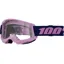 100% Strata 2 Clear Lens Goggles in Purple