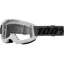 100% Strata 2 Clear Lens Goggles in Grey