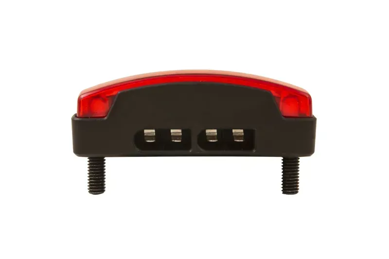 Spanninga Pimento XDvS Dynamo 6VAC 50mm Light in Black/Red-5