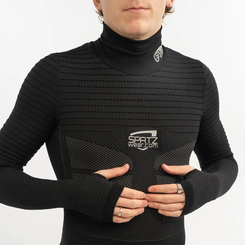Spatz Basez 2 Long Sleeve Baselayer in Black-4