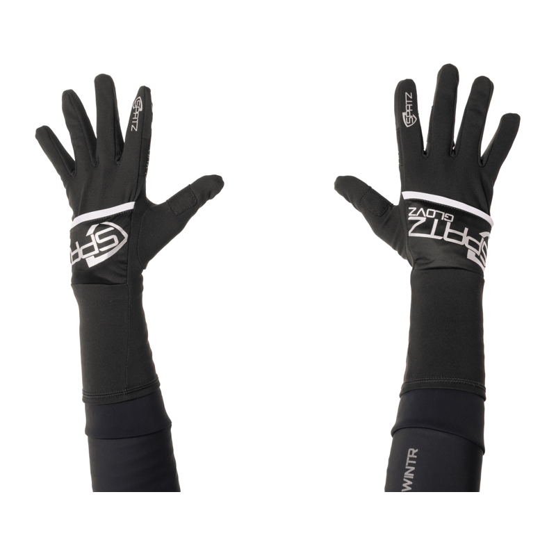 Balfes Bikes Spatzwear Spatz Glovz2 Race Gloves with Fold Out Wind Shell in Black | Free postage over £30, £10 off first order, price match & 0% finance.
