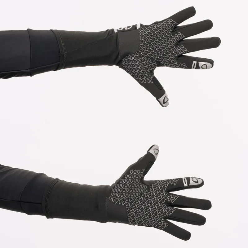 Spatzwear Glovz2 Race Gloves with Fold Out Wind Shell in Black-2