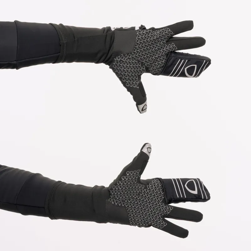 Spatzwear Glovz2 Race Gloves with Fold Out Wind Shell in Black-6