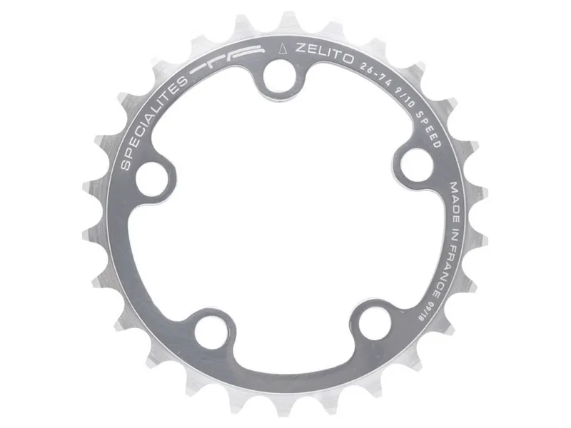 Specialites Ta 74pcd 5 Arm 9/10X Inner Chainring 30t in Silver