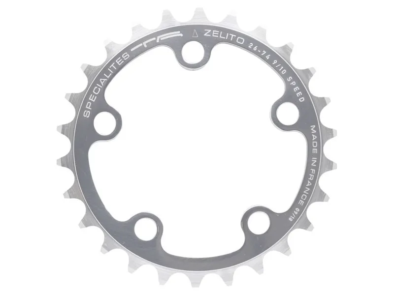 Specialites Ta 74pcd 5 Arm 9/10X Inner Chainring 28t in Silver