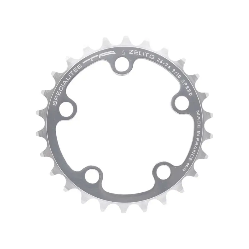 Balfes Bikes Specialites Ta 74pcd 5 Arm 9/10X Inner Chainring 28t in Silver | Free postage over £30, £10 off first order, price match & 0% finance.