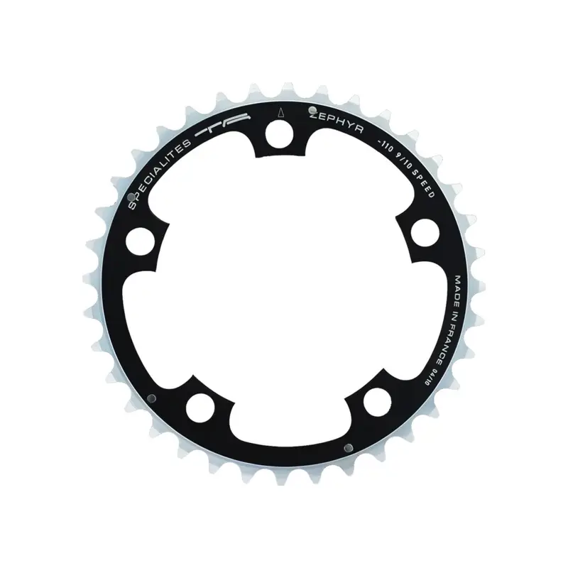 Balfes Bikes Specialites Ta Zephyr 110pcd 9/10X 5-Arm Middle Chainring 38t in Black | Free postage over £30, £10 off first order, price match & 0% finance.