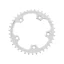 Specialites Ta Zephyr 110pcd 9/10X 5-Arm Middle Chainring 42t in Silver