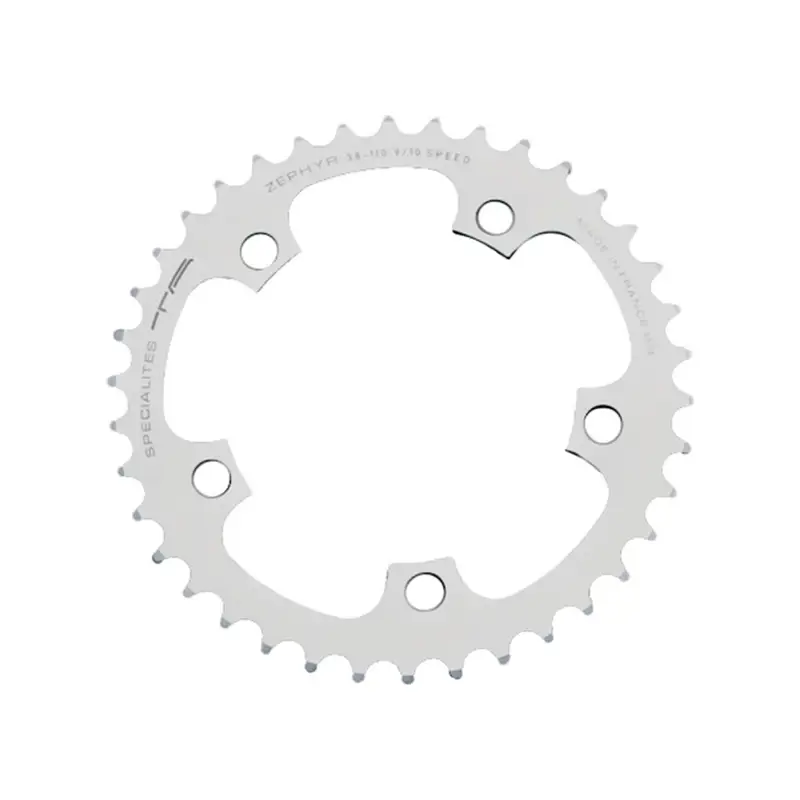 Balfes Bikes Specialites Ta Zephyr 110pcd 9/10X 5-Arm Middle Chainring 42t in Silver | Free postage over £30, £10 off first order, price match & 0% finance.