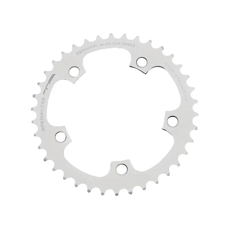 Balfes Bikes Specialites Ta Zephyr 110pcd 9/10X 5-Arm Middle Chainring 44t in Silver | Free postage over £30, £10 off first order, price match & 0% finance.