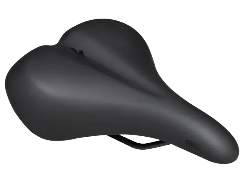 Specialized BG Comfort Saddle With Integrated Handle Steel Rails 200mm width in Black-6