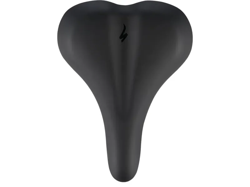 Specialized BG Comfort Saddle With Integrated Handle Steel Rails 200mm width in Black-4