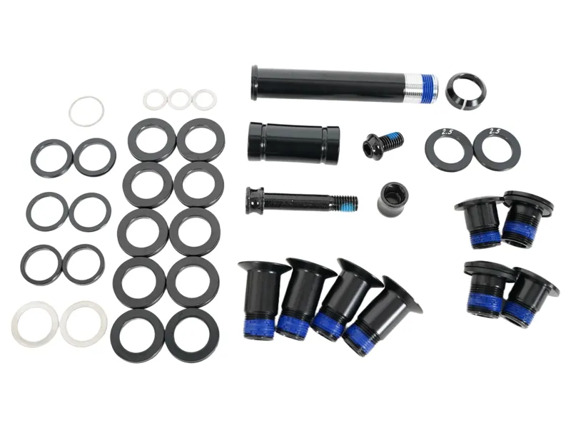 Balfes Bikes Specialized BLT KIT MY18-19 KENEVO FSR GEN.1 SUSPENSION PIVOT BOLT KIT W/ PIVOT SPACERS in Black | Free postage over £30, £10 off first order, price match & 0% finance.