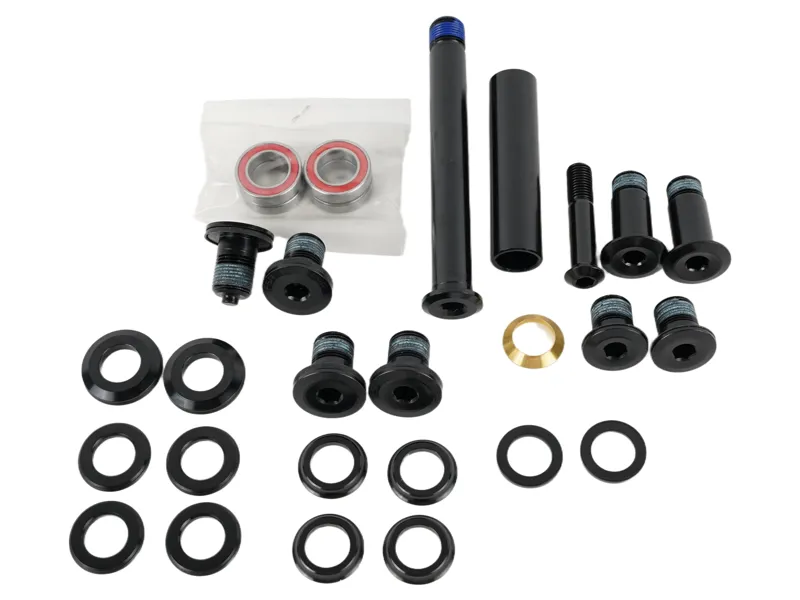 Balfes Bikes Specialized BLT KIT MY20 KENEVO FSR GEN.2 SUSPENSION PIVOT BOLT KIT W/ PIVOT SPACERS and FORWARD SHOCK MOUNTING BOLT in Black | Free postage over £30, £10 off first order, price match & 0% finance.