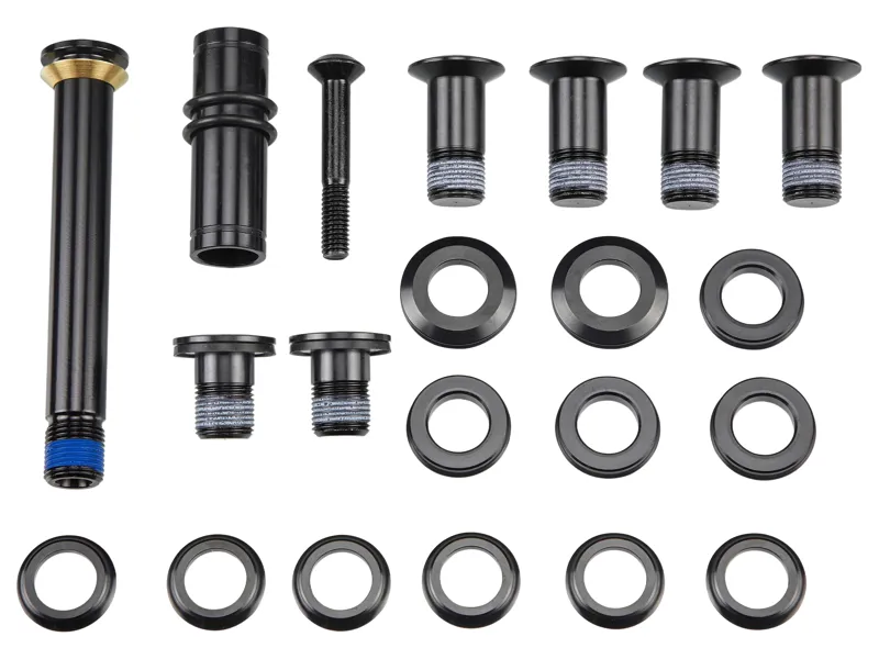 Balfes Bikes Specialized BLT KIT MY21 SJ CARBON FRAME SUSPENSION PIVOT BOLT KIT W/ PIVOT SPACERS in Black | Free postage over £30, £10 off first order, price match & 0% finance.
