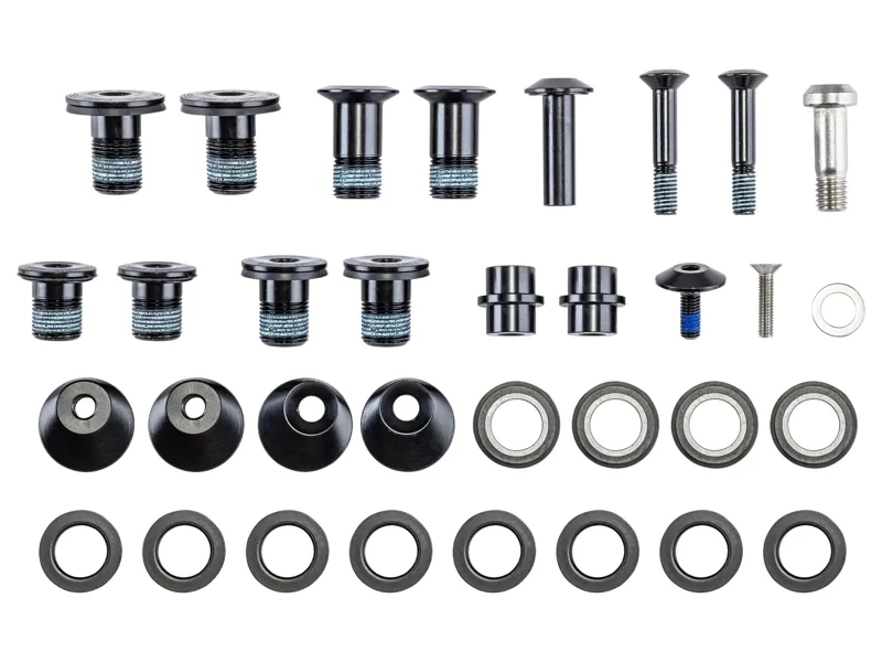 Balfes Bikes Specialized BLT KIT MY23 LEVO SL GEN.2 CARBON FRAME SUSPENSION PIVOT BOLT KIT W/ PIVOT SPACERS in Black | Free postage over £30, £10 off first order, price match & 0% finance.