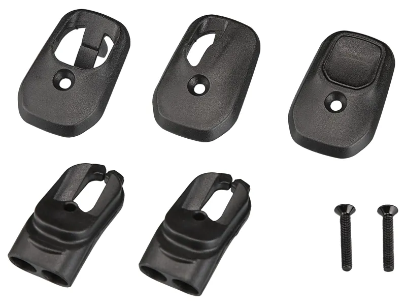 Balfes Bikes Specialized CBG HOOD SCOOP KIT LEVO GEN.3 RACETRACK ICR ENTRY PORT COVERS KIT 2-CABLE / 1-CABLE  / BLANK in Black | Free postage over £30, £10 off first order, price match & 0% finance.