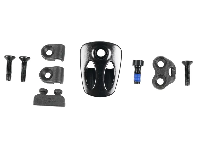 Balfes Bikes Specialized CBG MY16-18 ALLOY FSR CBG KIT 1-BOLT 5MM CLIP 2 PCS. / 2-BOLT 5MM CLIP 1 PCS. / ALLOY DOWNTUBE EXIT PORT HOOD SCOOP 1 PCS. in Black | Free postage over £30, £10 off first order, price match & 0% finance.