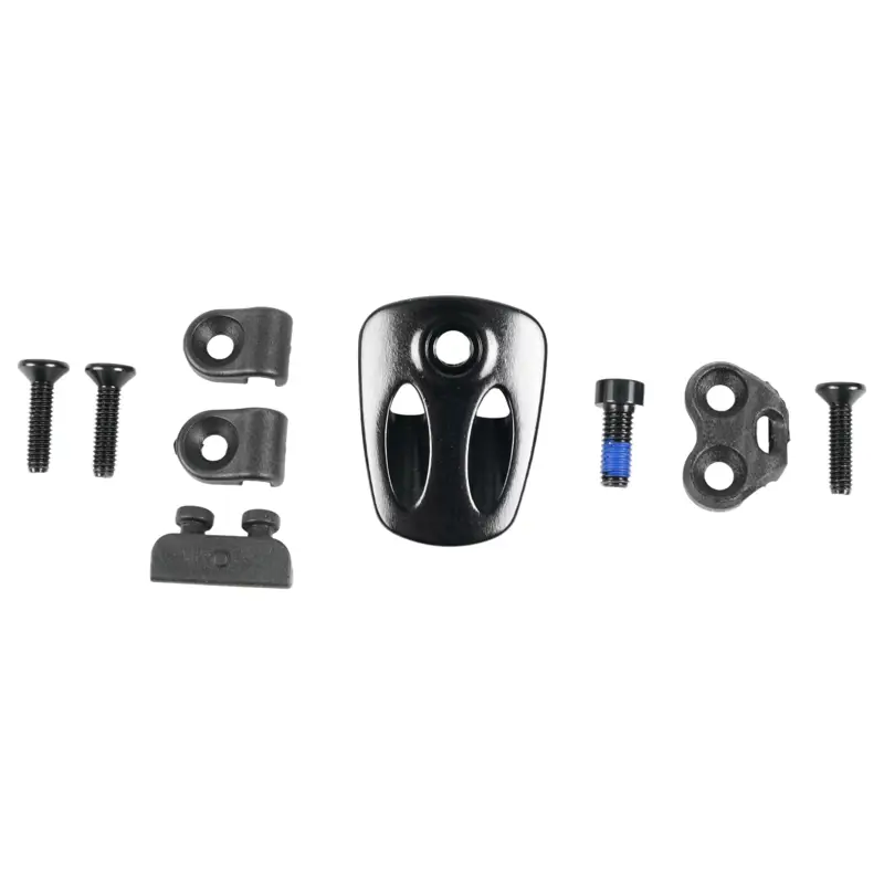 Balfes Bikes Specialized CBG MY16-18 ALLOY FSR CBG KIT 1-BOLT 5MM CLIP 2 PCS. / 2-BOLT 5MM CLIP 1 PCS. / ALLOY DOWNTUBE EXIT PORT HOOD SCOOP 1 PCS. in Black | Free postage over £30, £10 off first order, price match & 0% finance.