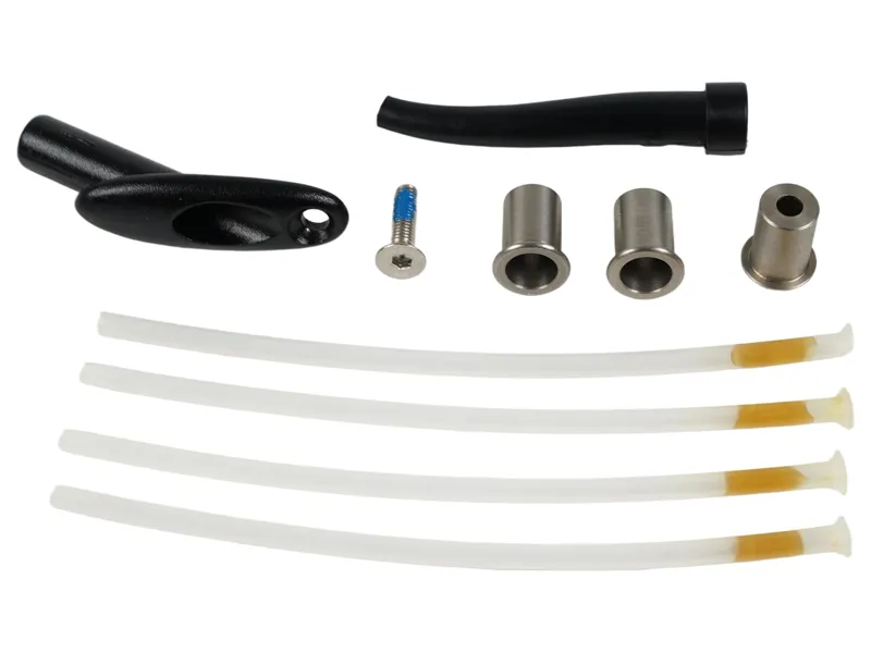 Balfes Bikes Specialized CBS CABLE STOP KIT SL4 ROAD BIKES INCLUDES: TOP HATS CABLE SHEATHS CHS EXIT FUNNEL AND EXTERNAL BOLT-ON STOP | Free postage over £30, £10 off first order, price match & 0% finance.