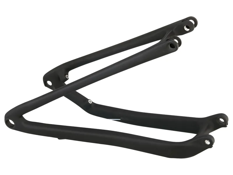 Balfes Bikes Specialized CHS MY21 SJ CARBON FRAME REAR STAY ASSEMBLY 12X148MM CARBON 432MM FOR S1-S4 - SATIN BLACK/WHITE in Satin Black/White | Free postage over £30, £10 off first order, price match & 0% finance.