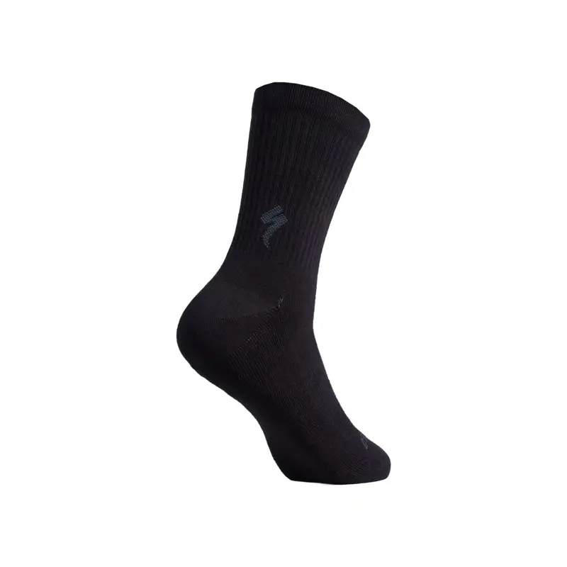 Balfes Bikes Specialized Cotton Tall Socks in Black | Free postage over £30, £10 off first order, price match & 0% finance.