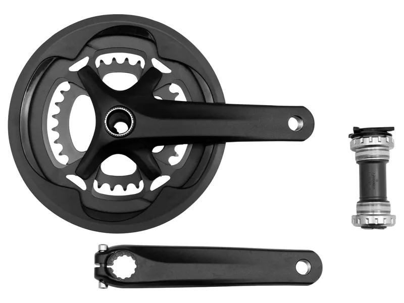 Specialized Crank Sub-Compact 165mm Crankset Alloy Bsa 24mm Spindle 4-BOLT 110/80MM Bcd 48/32T Rings 2X11-SPD W/ Bottom Bracket And Cg