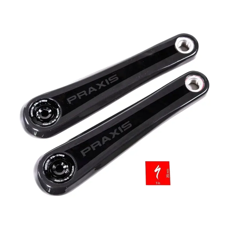 Balfes Bikes Specialized CRK TURBO SL 1.1 ROAD 170MM L+R ARMS CARBON PRAXIS in Carbon | Free postage over £30, £10 off first order, price match & 0% finance.