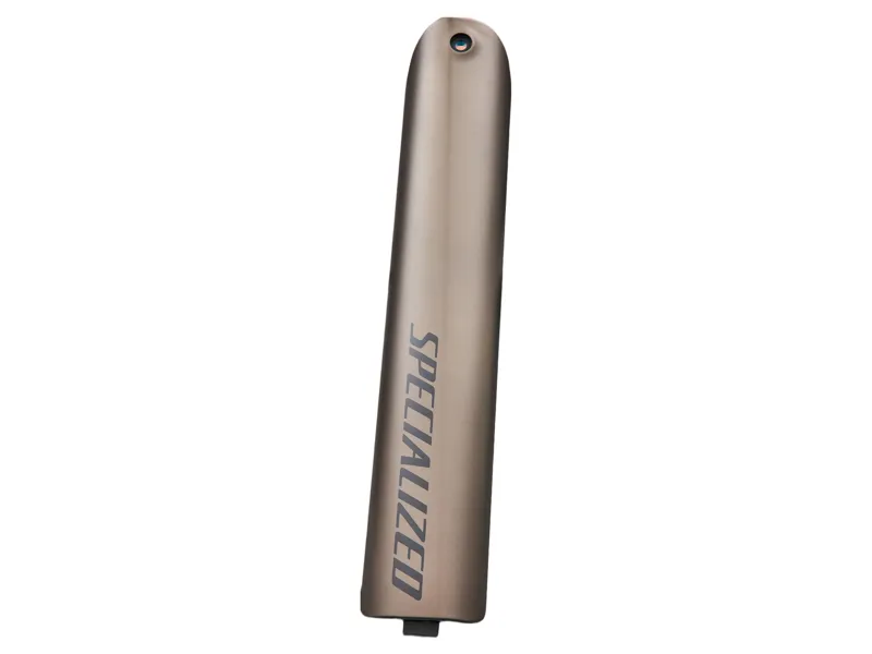 Balfes Bikes Specialized ELE COVER MY26 LEVO 4 ALLOY FRAME BATTERY COVER W/ BOLT - GUN/OBSD in Satin Gunmetal/Obsidian | Free postage over £30, £10 off first order, price match & 0% finance.