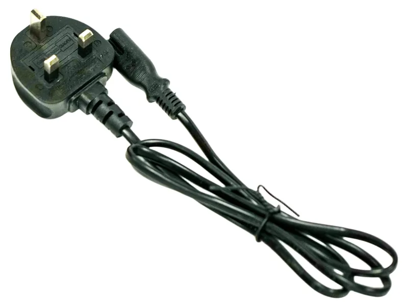 Balfes Bikes Specialized ELE WIRING AC CORD FOR TURBO CHARGERS UK PLUG in Black | Free postage over £30, £10 off first order, price match & 0% finance.