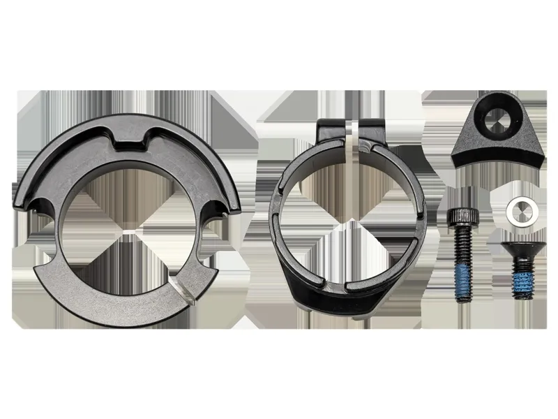 Specialized Headset Sub Integrated Steerer Stop Assembly W/ Castle Block Collar and Compression Ring No Bearings