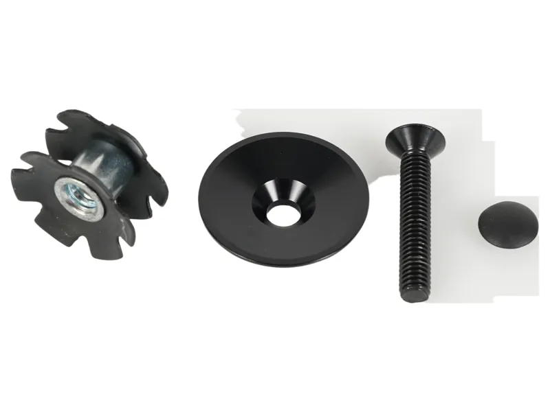 Specialized Headset Sub Top Cap For 1-1/8 Steer Alloy Black W/ Steel Bolt and Star Nut