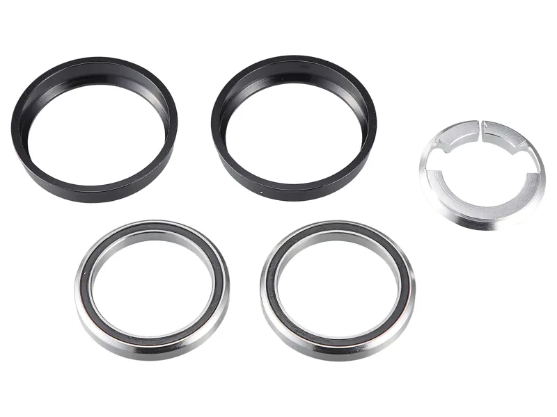 Specialized Headset Complete ZS55/40MM Top and Bottom Cups 1.5 Upper and Lower Bearings 45 x 45 Deg W/ Custom Compression Ring For MY21 Como SL