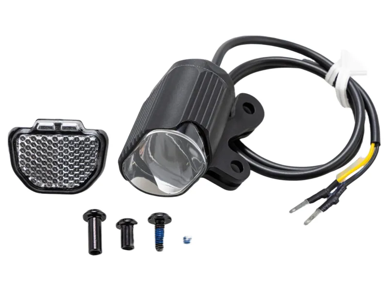 Balfes Bikes Specialized LGT FRONT LEZYNE FUSION STVZO E500+ 500 LUMENS STEM MOUNTED 500MM LIGHT WIRE W/ FASTON CONNECTORS in Black | Free postage over £30, £10 off first order, price match & 0% finance.