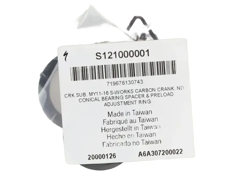 Specialized MY12 SBC Adjustment/Spacer Washer Kit-3
