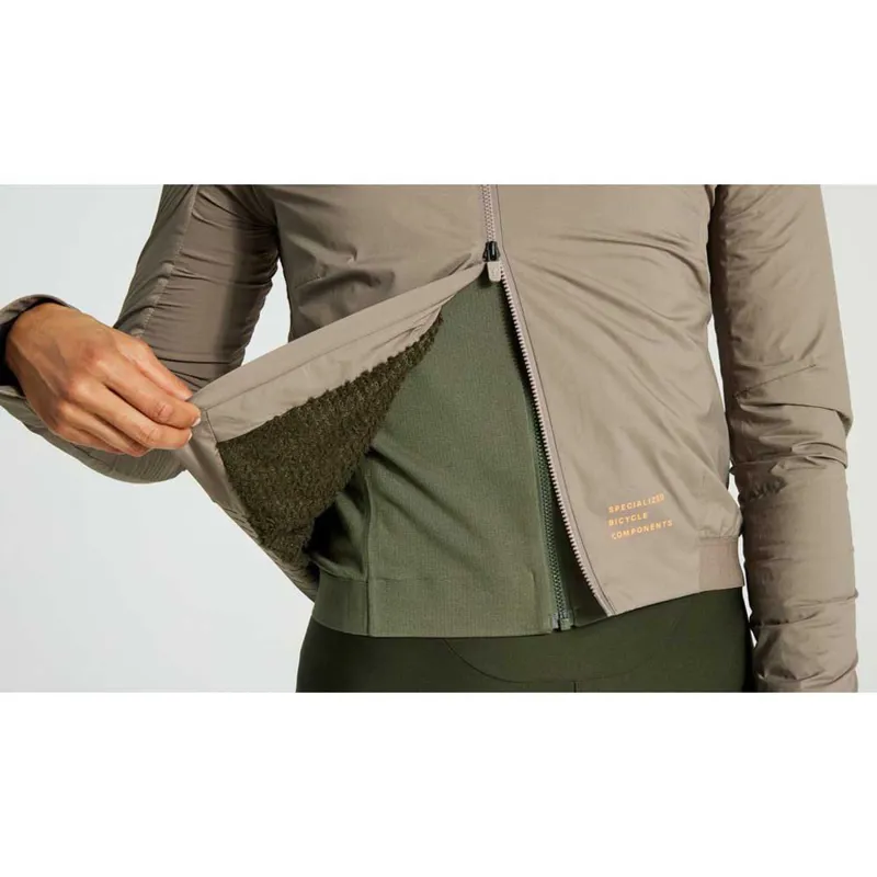 Specialized Women's Prime Alpha Jacket in Gunal/Moss Green-2