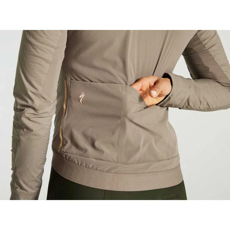 Specialized Women's Prime Alpha Jacket in Gunal/Moss Green-3
