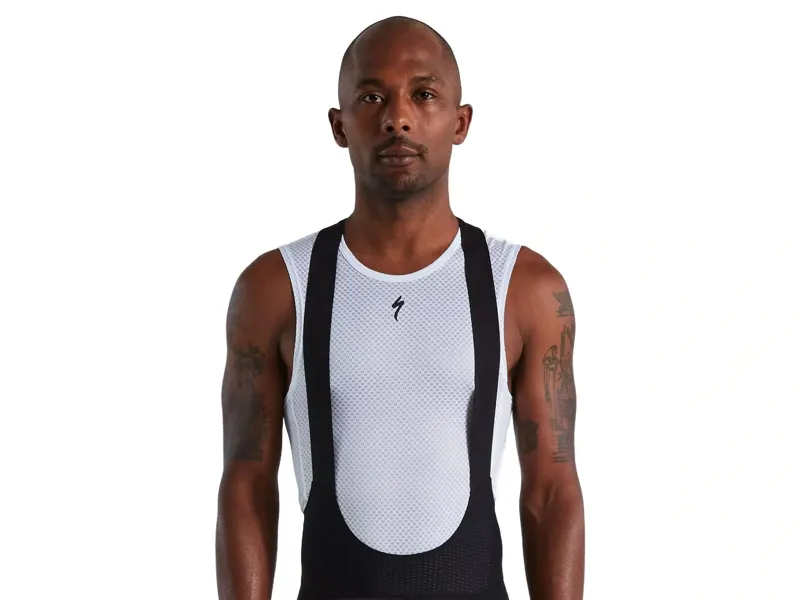 Balfes Bikes Specialized SL Sleeveless Base Layer in White | Free postage over £30, £10 off first order, price match & 0% finance.